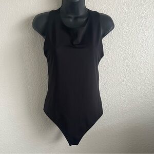 Express Black Sleeveless Bodysuit